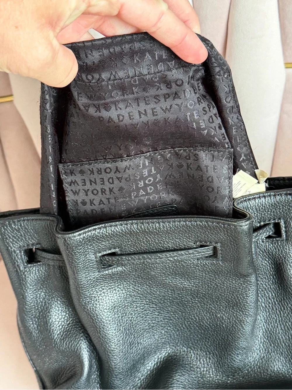 Kate Spade ♠️ Cooper Grey Street Black Leather Crossbody
